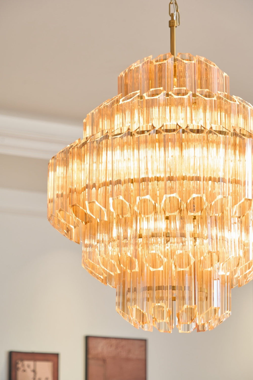 Люстра Aurum Cascade Murano