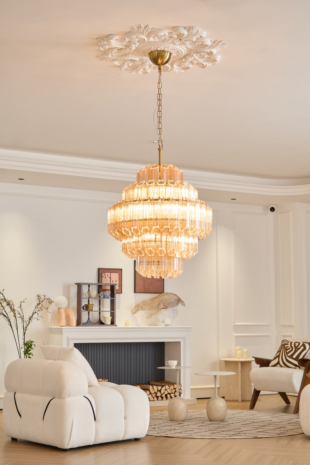Люстра Aurum Cascade Murano