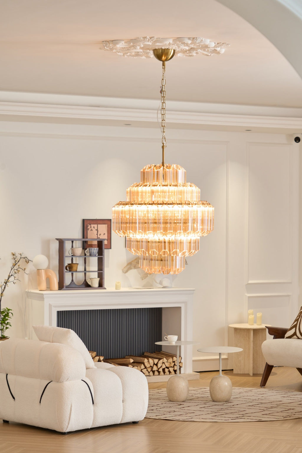Люстра Aurum Cascade Murano