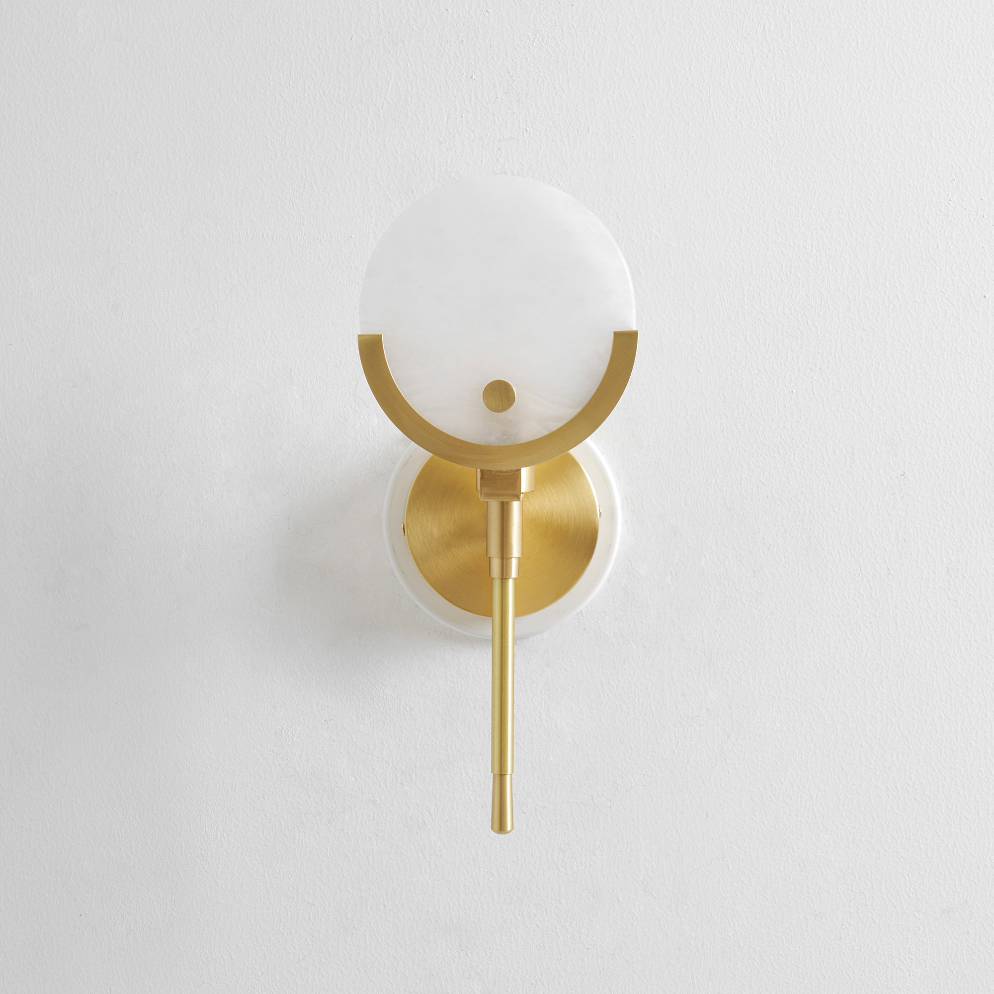 Настінний світильник Ava Brass Alabaster