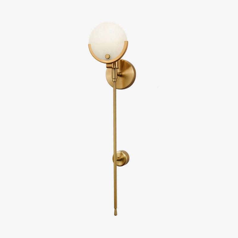Настінний світильник Ava Brass Alabaster