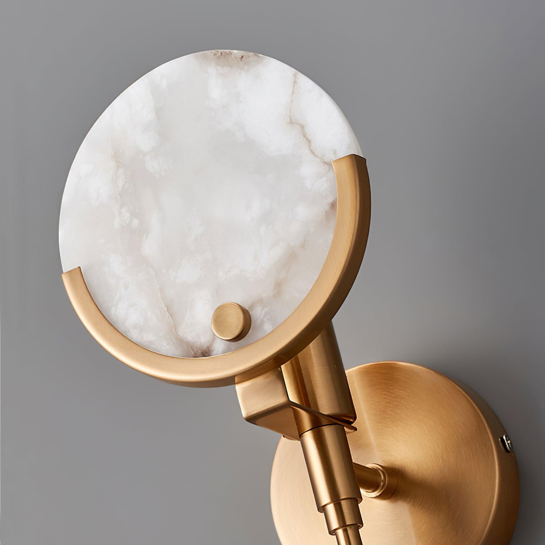 Настінний світильник Ava Brass Alabaster