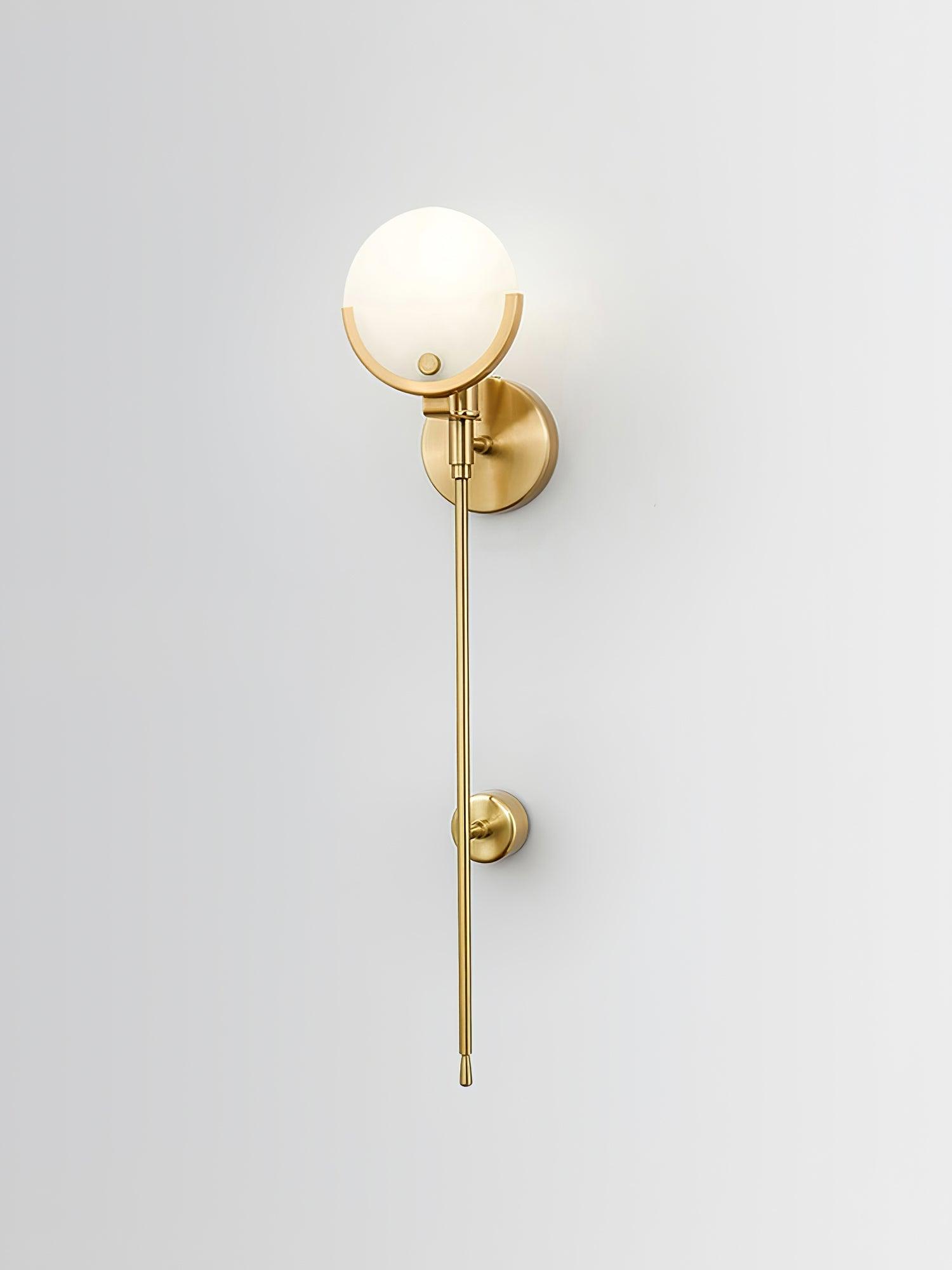 Настінний світильник Ava Brass Alabaster