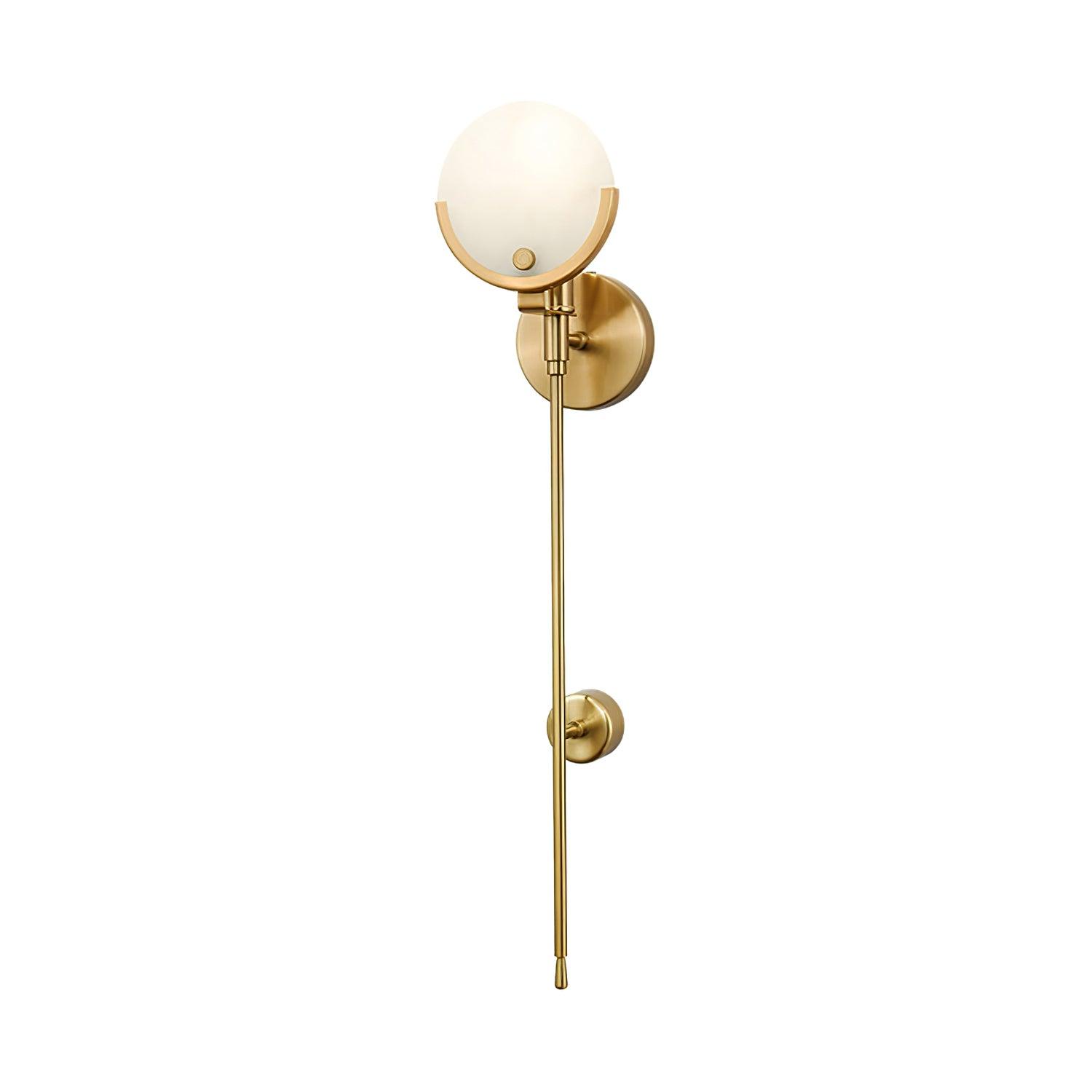 Настінний світильник Ava Brass Alabaster