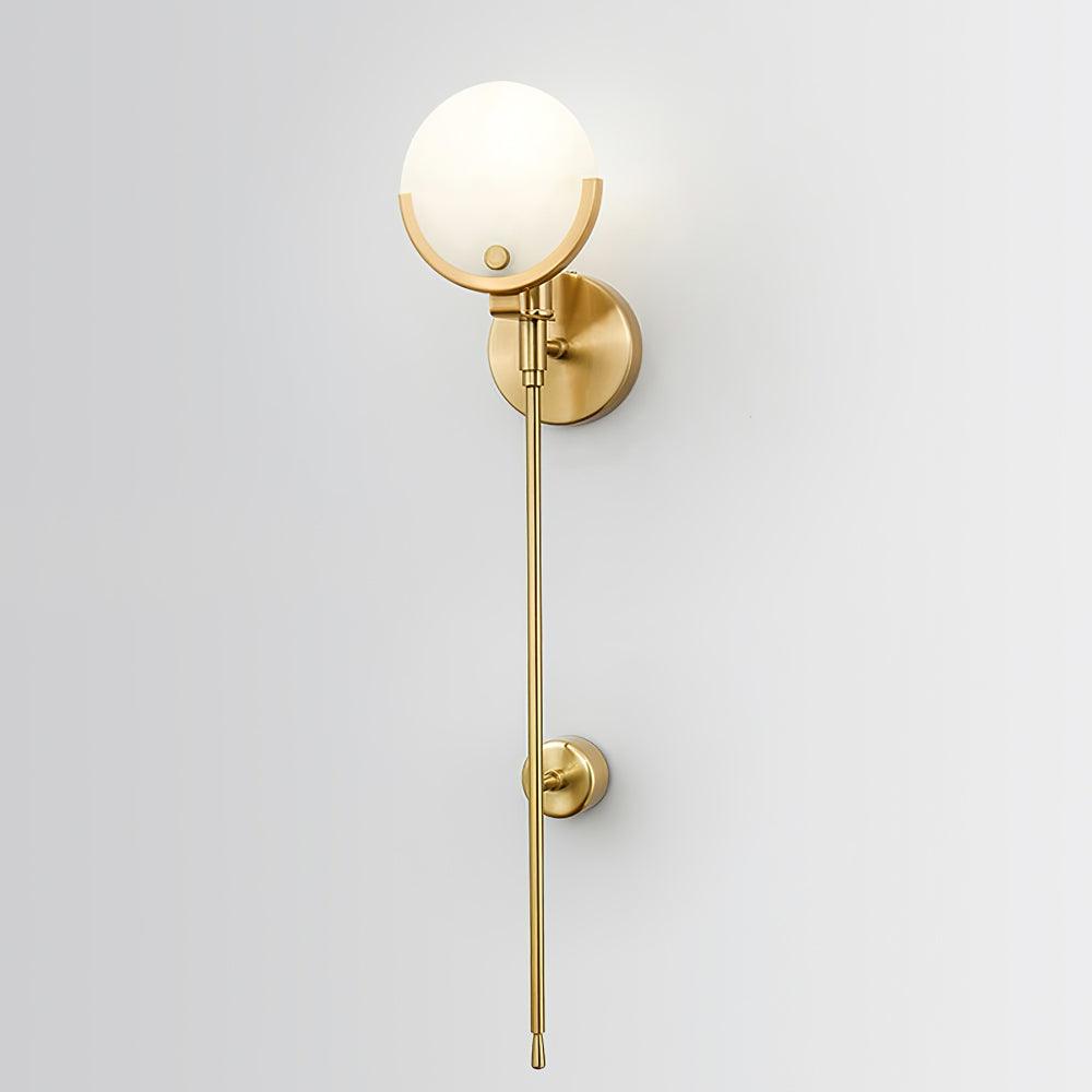 Настінний світильник Ava Brass Alabaster