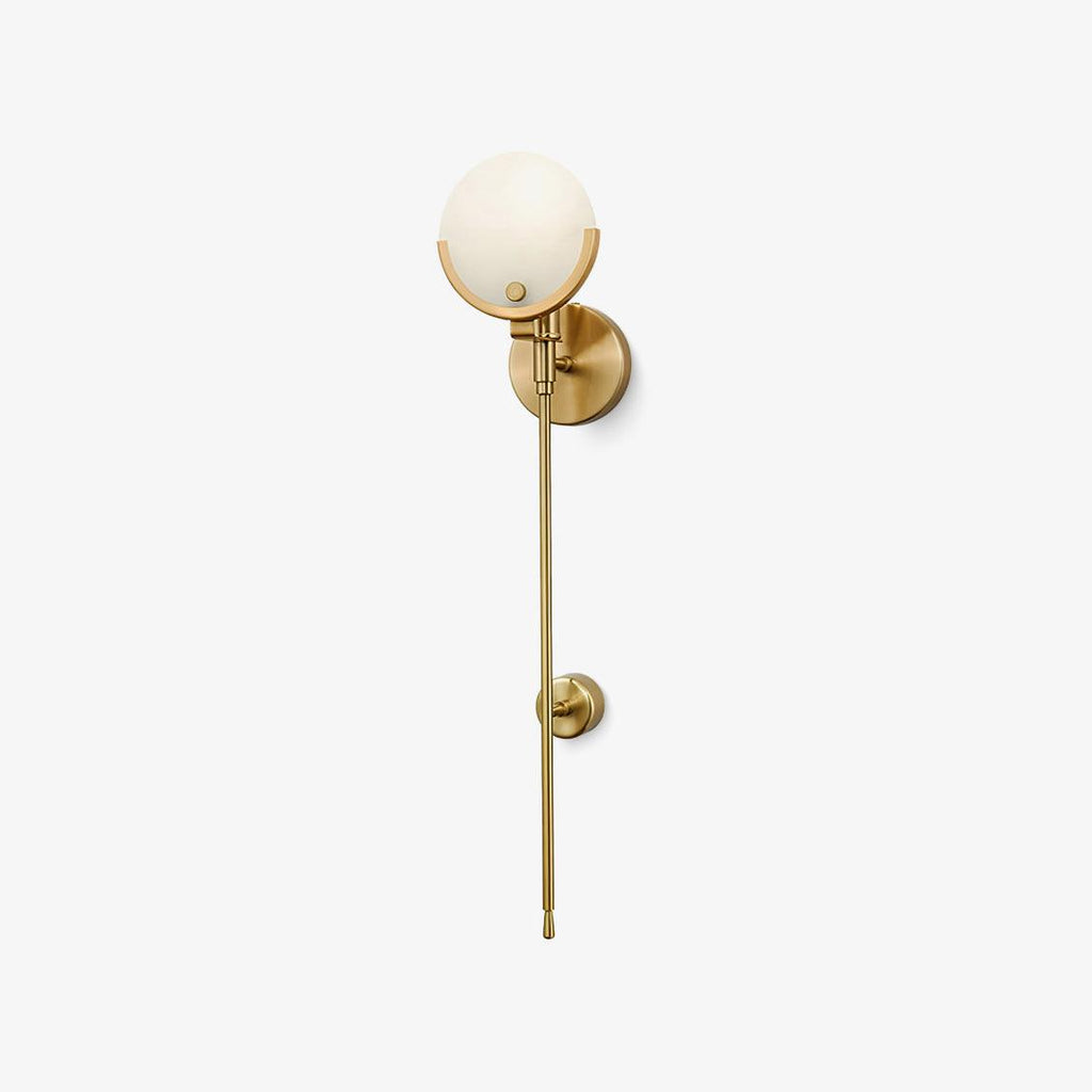 Настінний світильник Ava Brass Alabaster