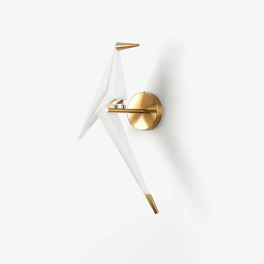 Настінний світильник "Паперовий журавель"