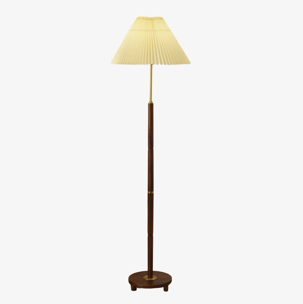 Axya Vintage Pleated Floor Lamp - Vakkerlight