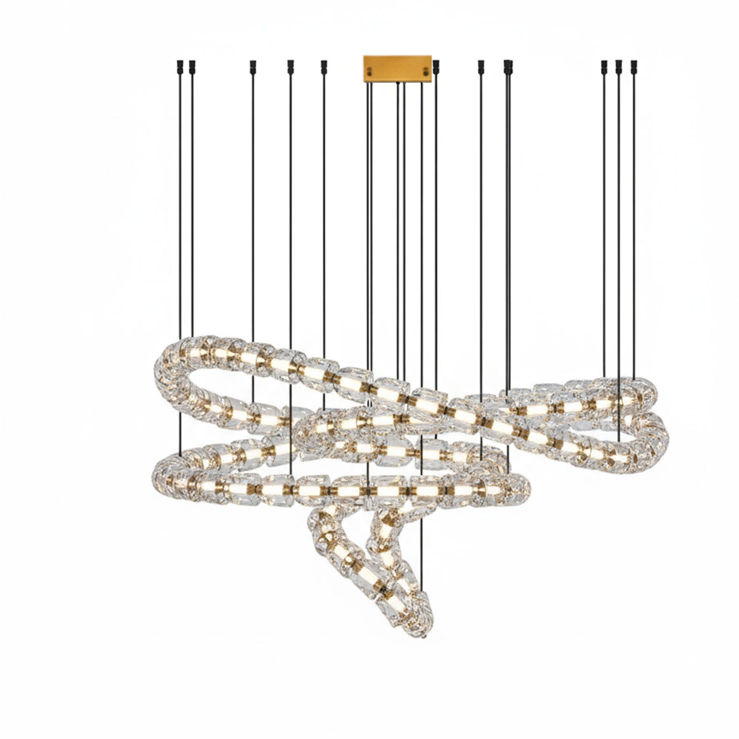 Gabriel Gold Chandelier - DEPRIMO