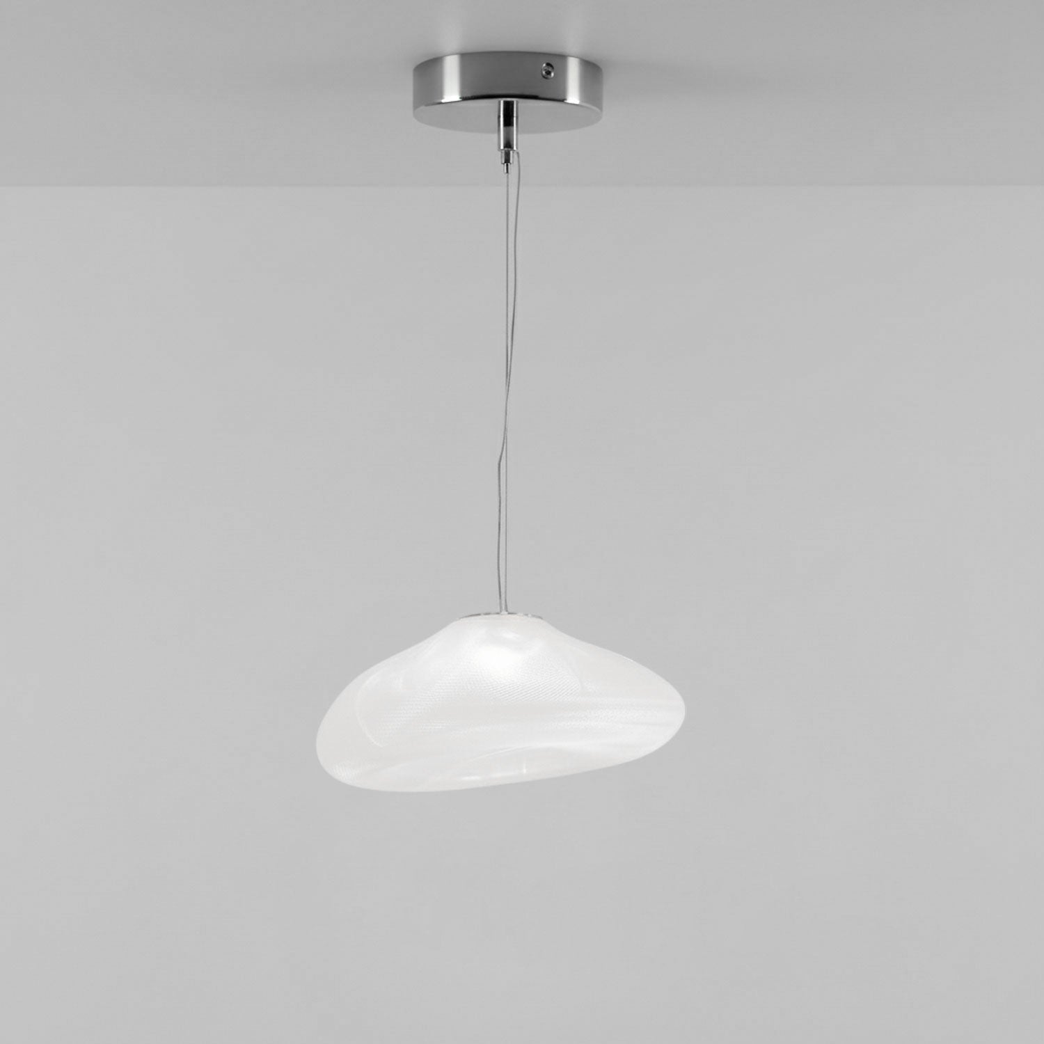 Blown Glass Mesh Pendant Light - DEPRIMO