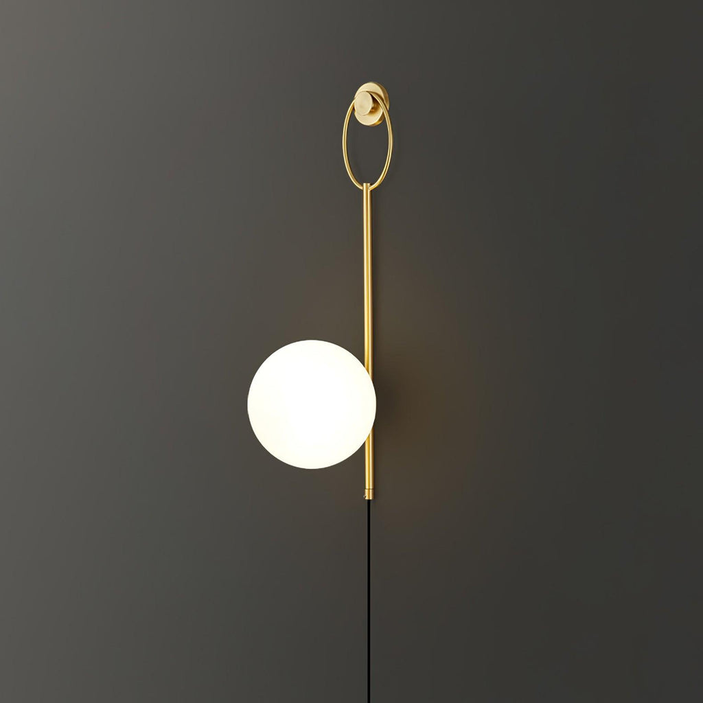 Настінний світильник Ballon Brass