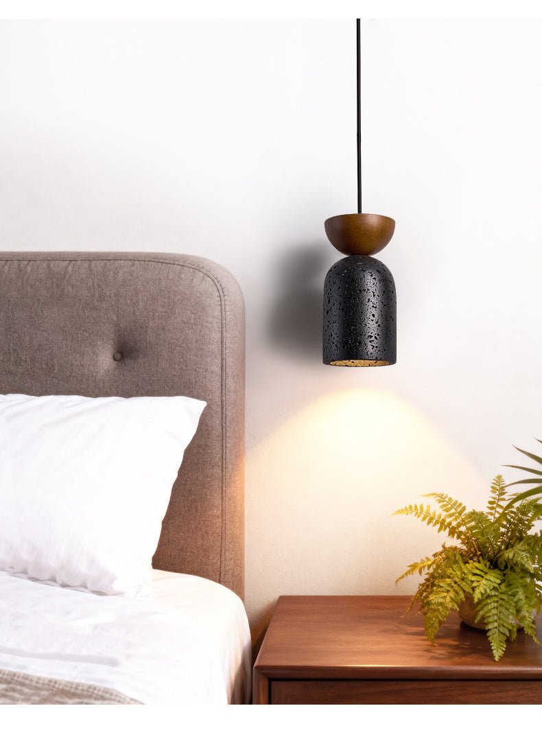 Підвісний світильник Basalt Walnut Drop