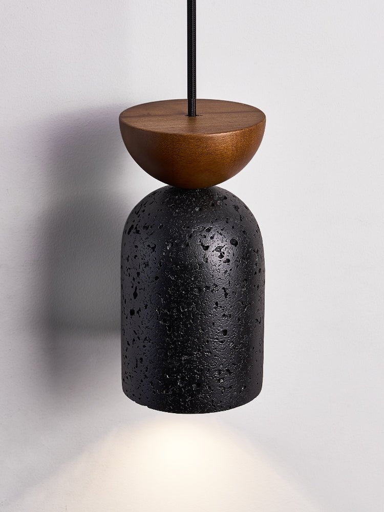 Підвісний світильник Basalt Walnut Drop