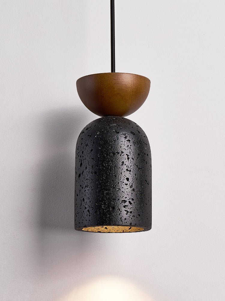 Підвісний світильник Basalt Walnut Drop