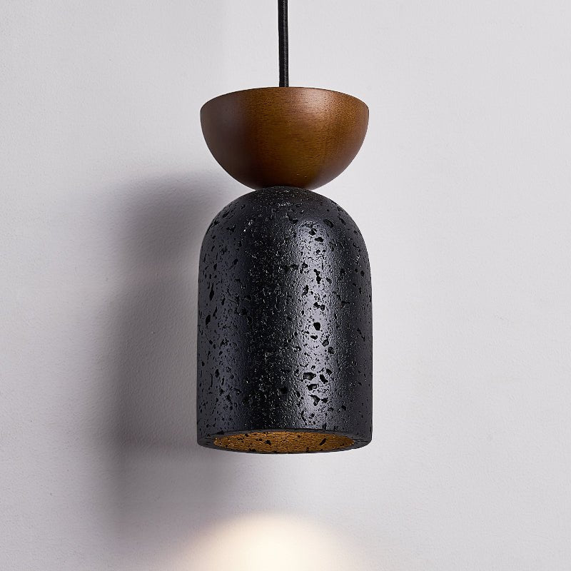 Підвісний світильник Basalt Walnut Drop