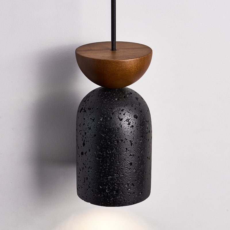 Підвісний світильник Basalt Walnut Drop