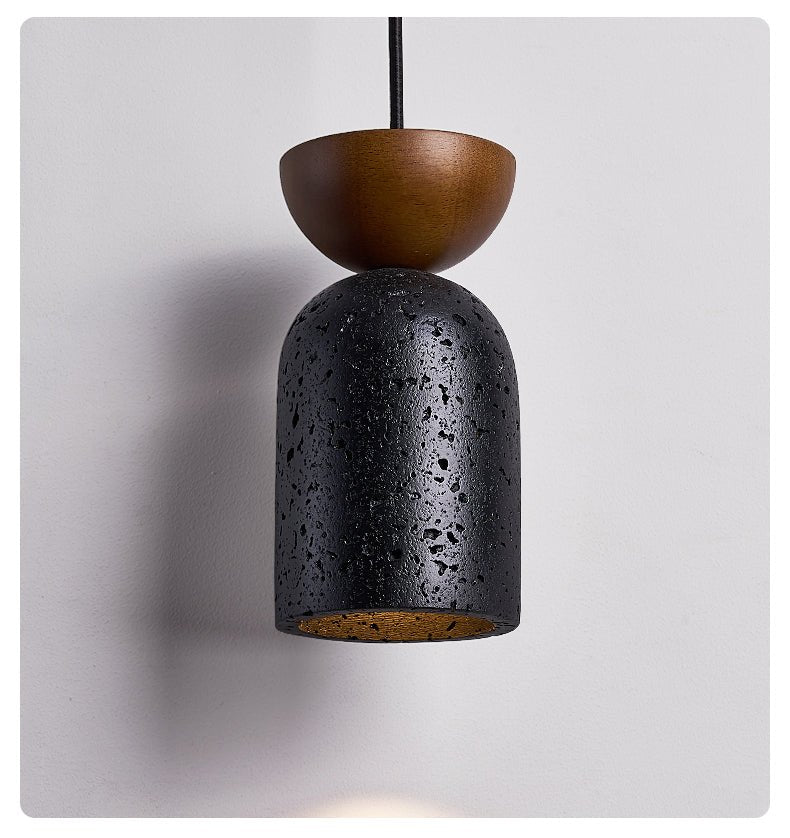 Підвісний світильник Basalt Walnut Drop