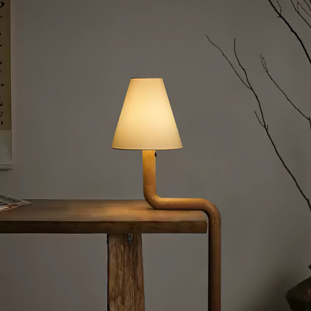 Настільна лампа Bend Wood