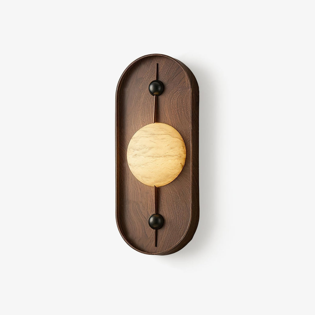 Настінний світильник Bezel Alabaster Plug-in