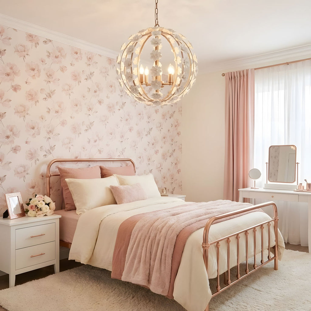 Люстра Bianca Floral Orb