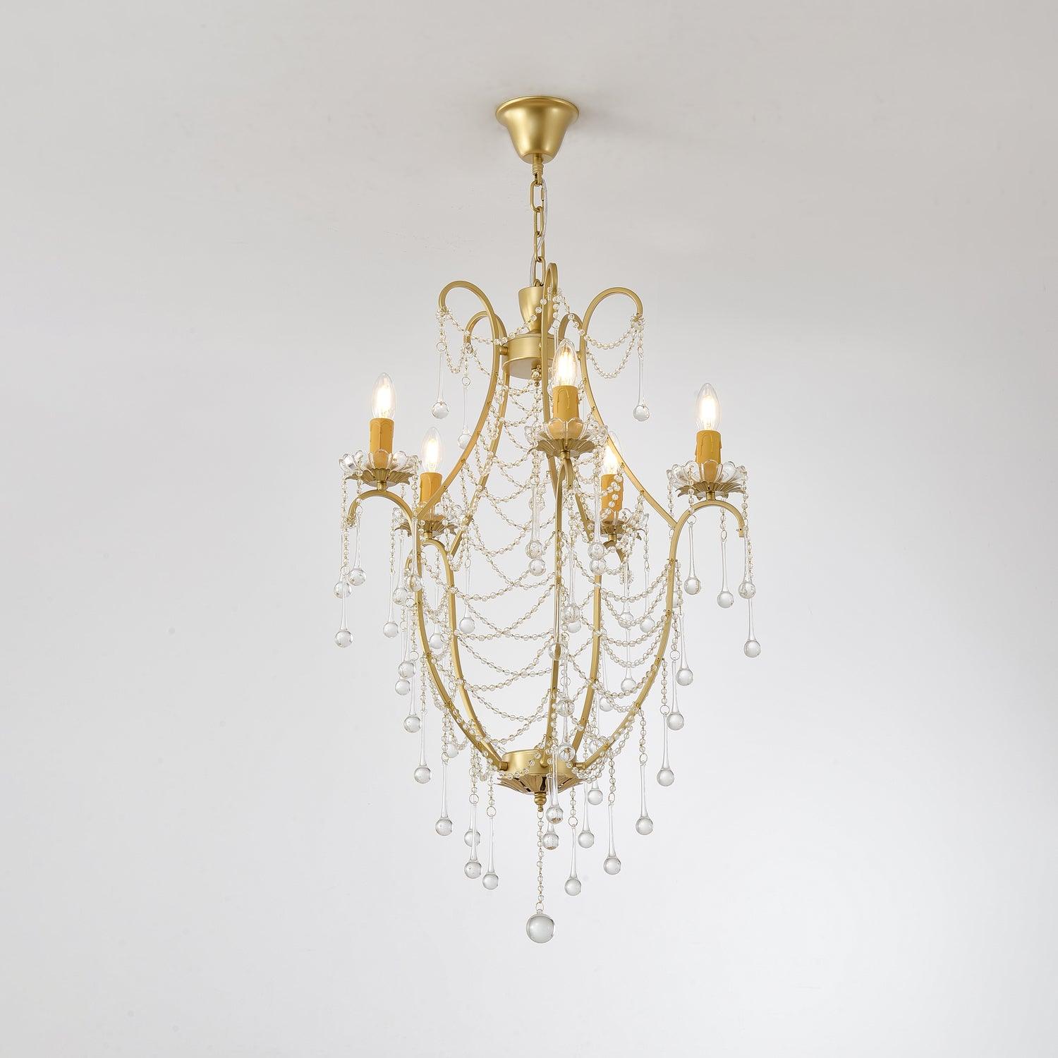 Crystal Birdcage Chandelier - Vakkerlight