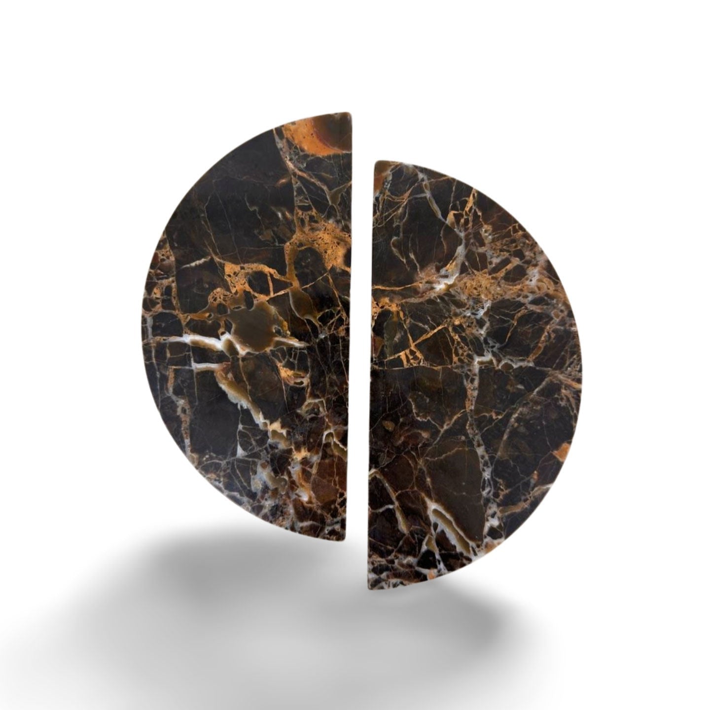 Coffee Marble Door Handle - Vakkerlight