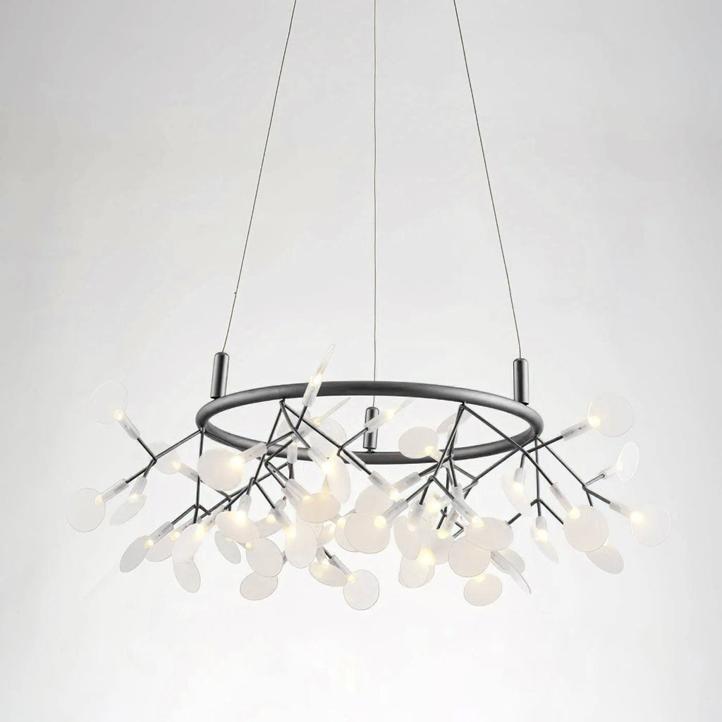 Black Big O Firefly LED Chandelier - DEPRIMO