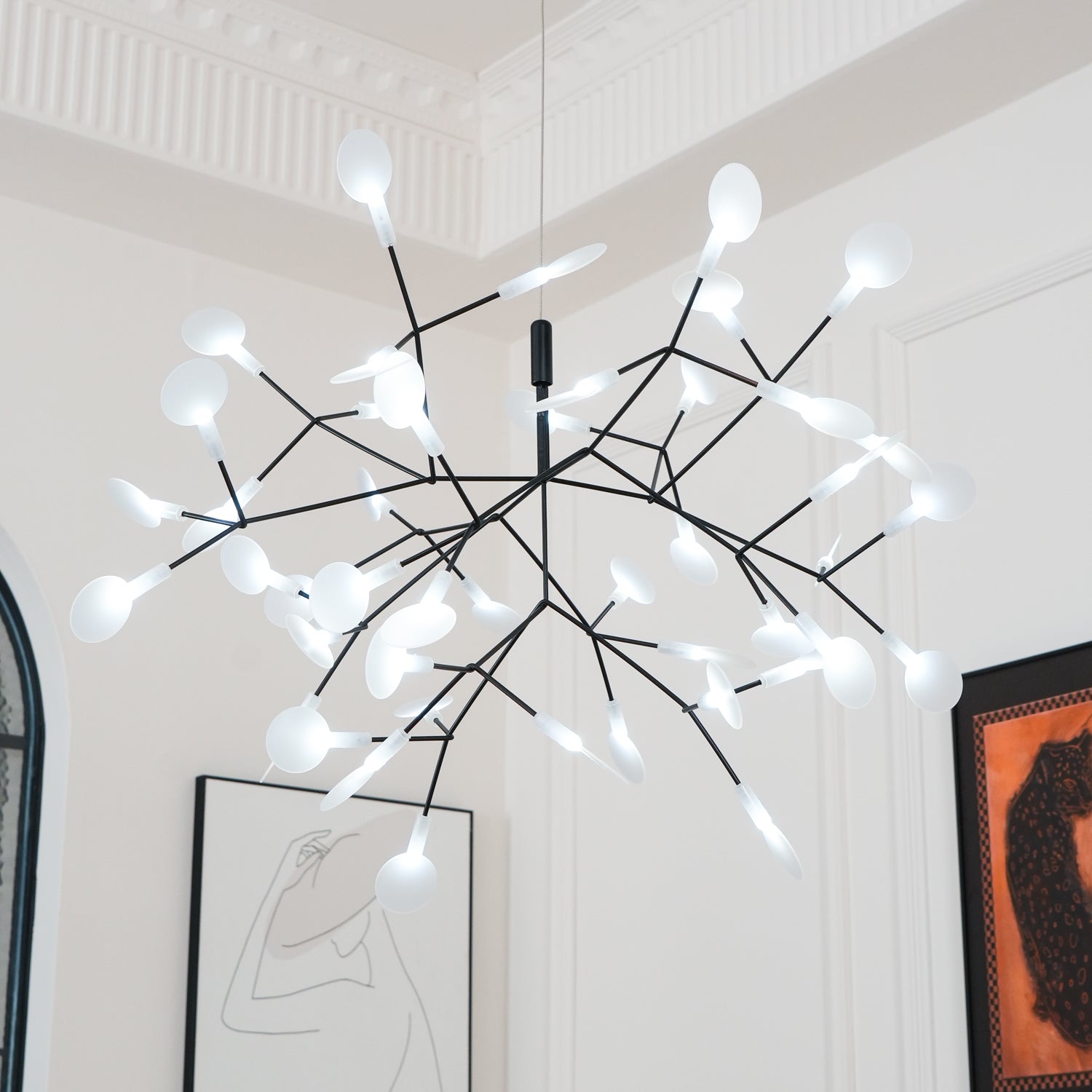 Світлодіодна люстра Black Firefly