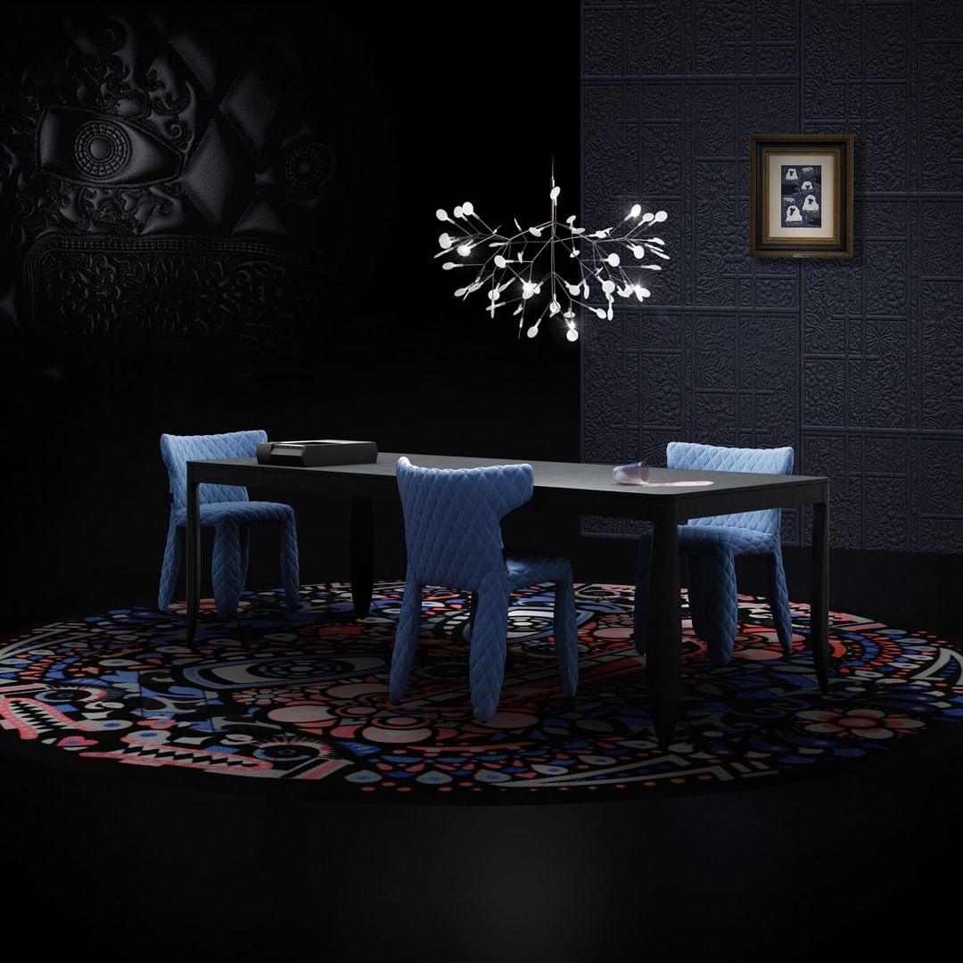 Світлодіодна люстра Black Firefly
