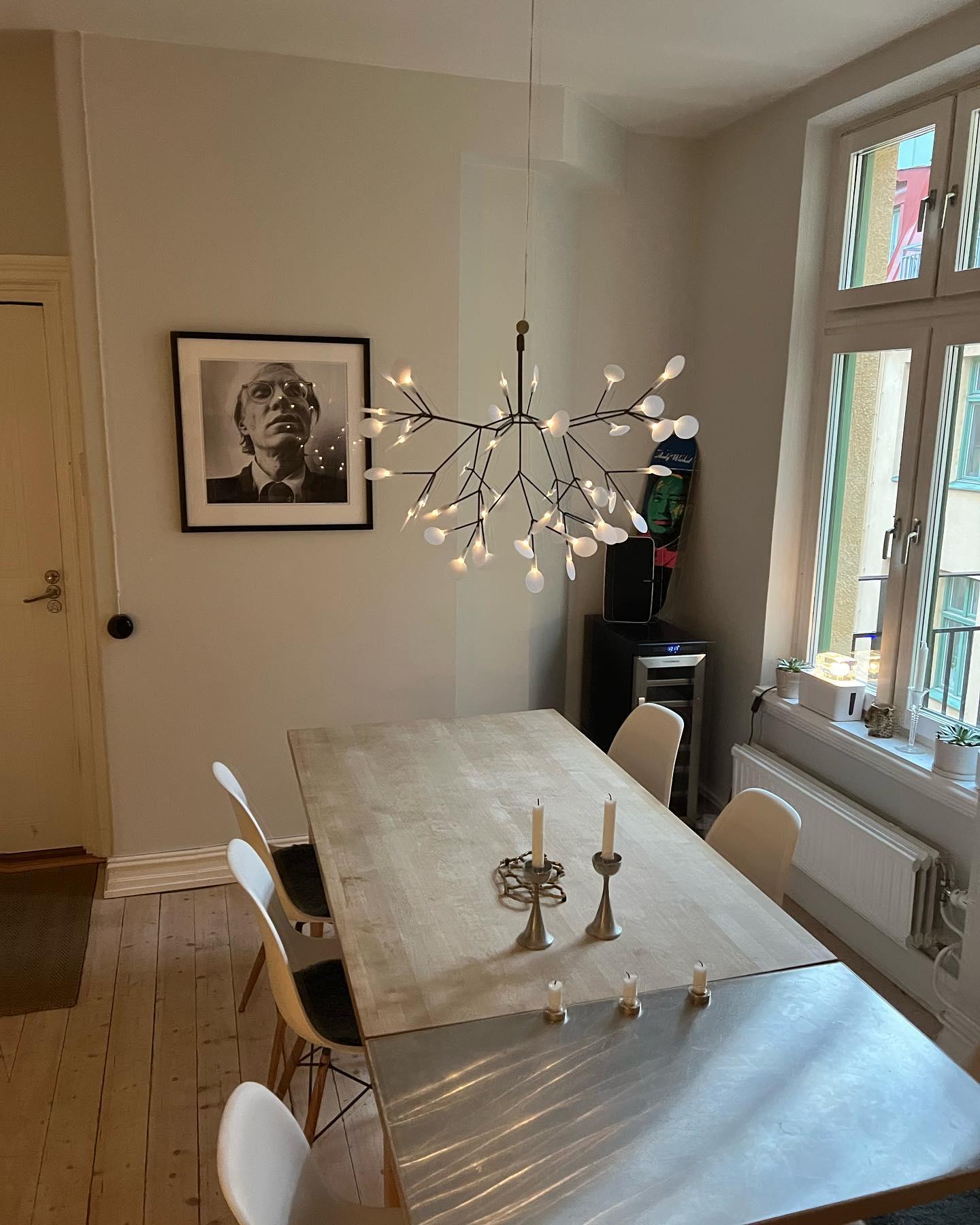 Світлодіодна люстра Black Firefly