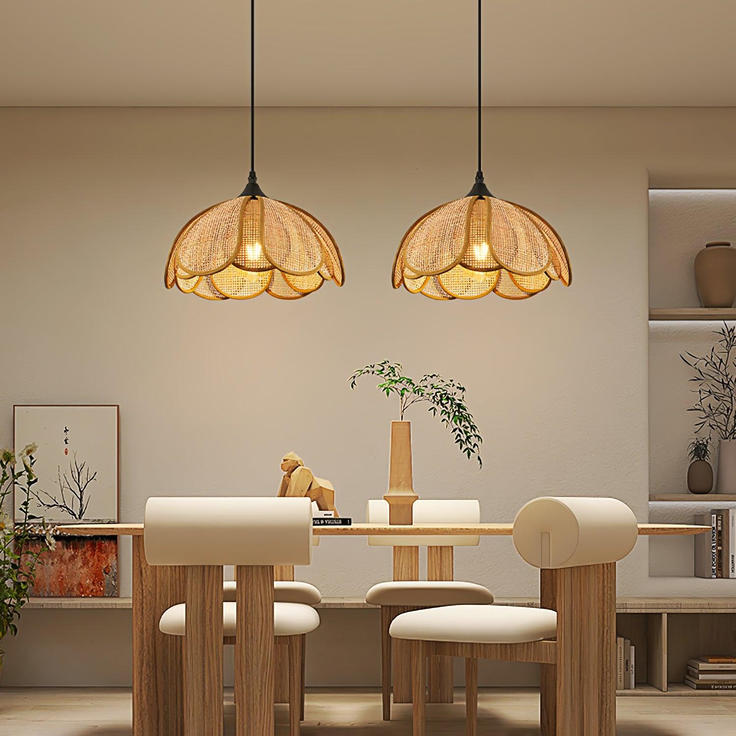 Підвісний світильник Bloom Rattan