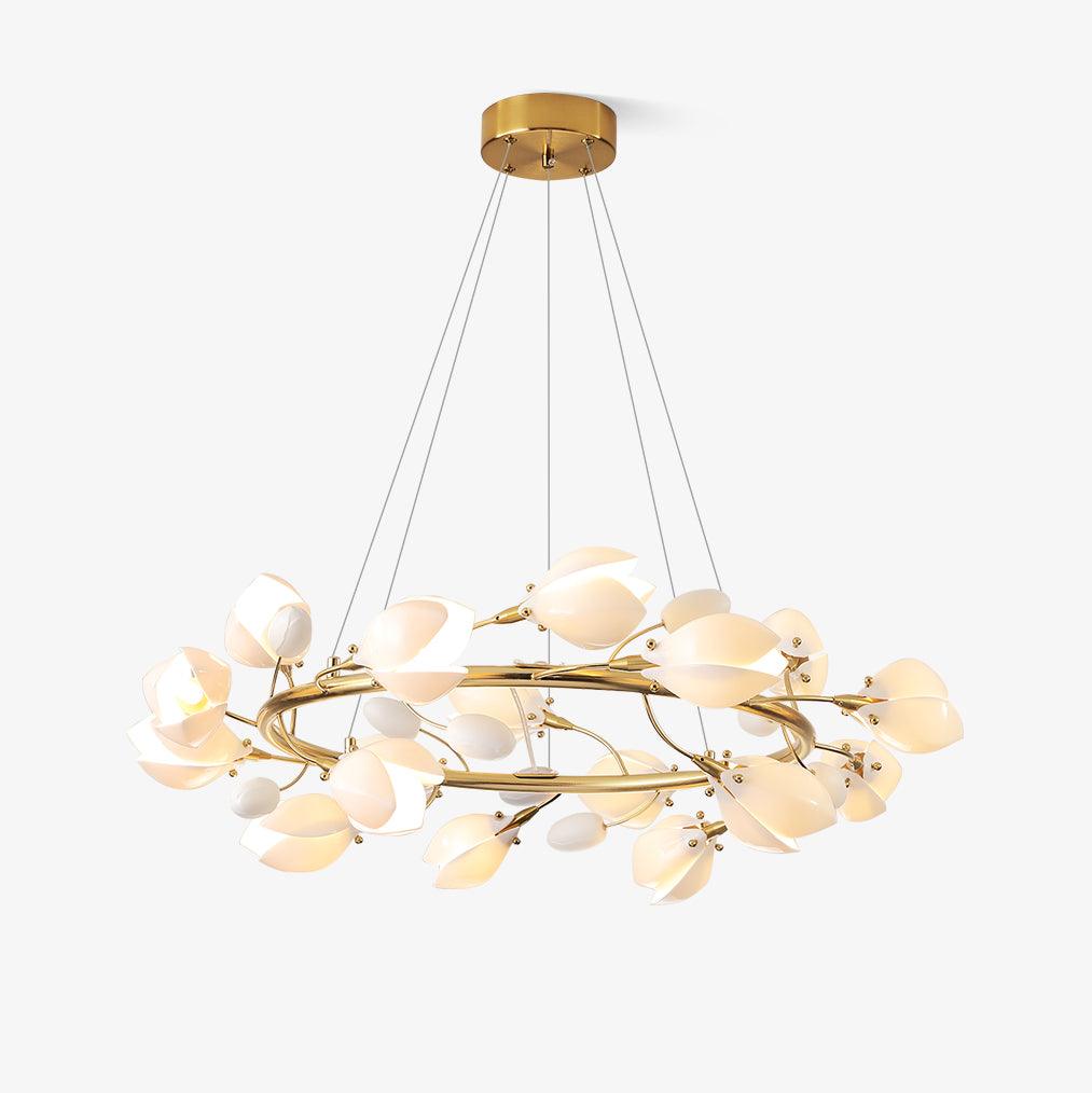 Порцелянова люстра "Магнолія"