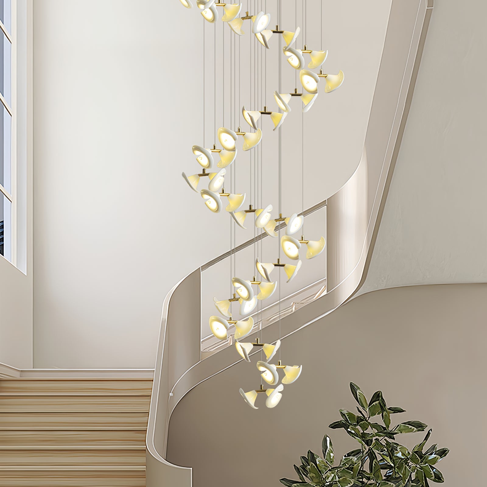 Люстра Blossom Double Horn