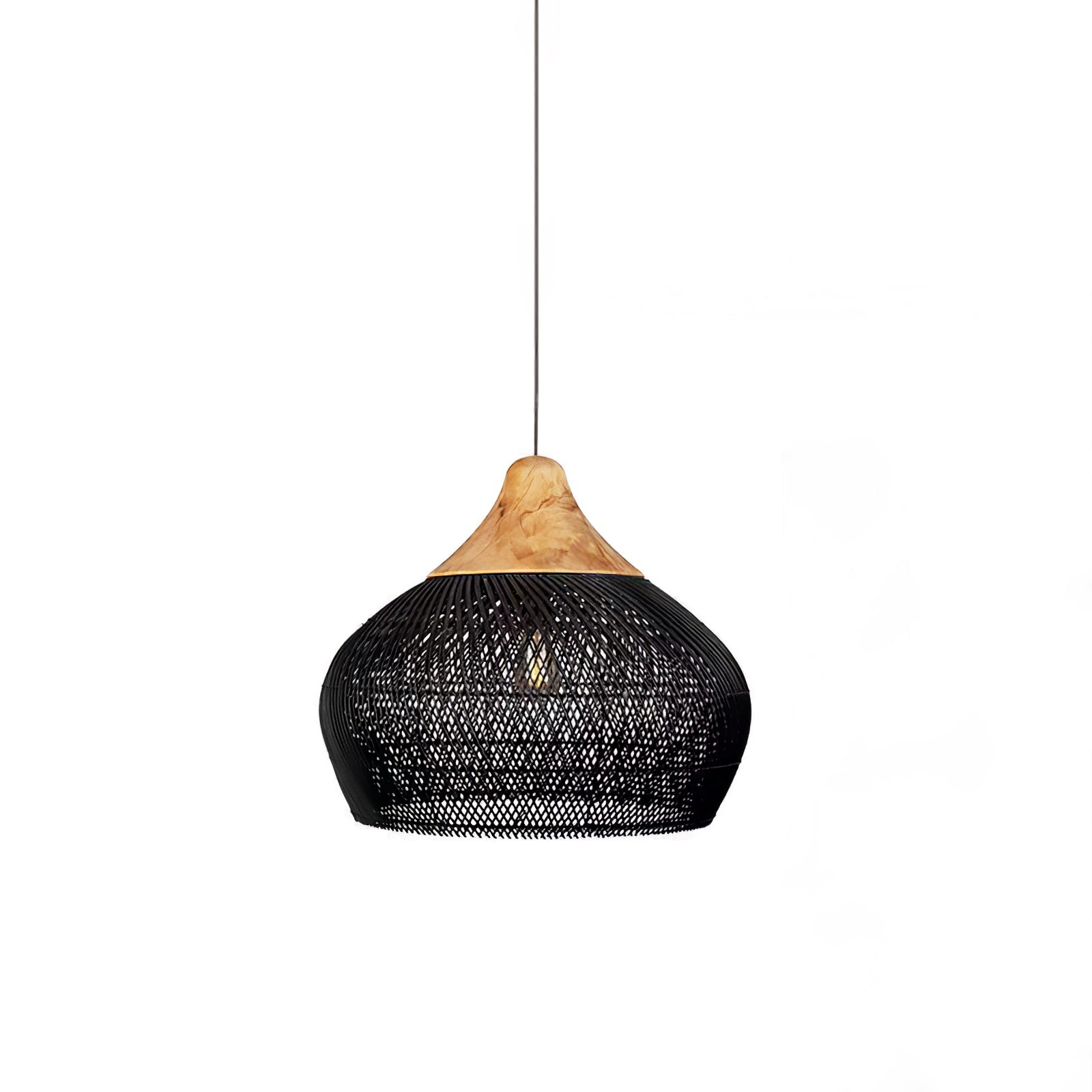 Braided Rattan Pendant Lamp - DEPRIMO