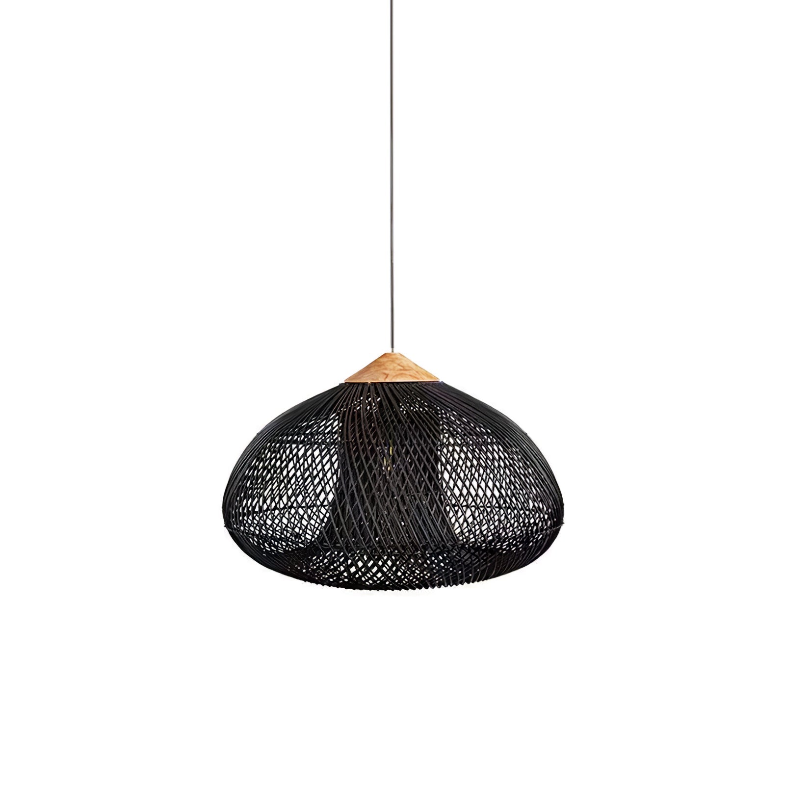 Braided Rattan Pendant Lamp - DEPRIMO