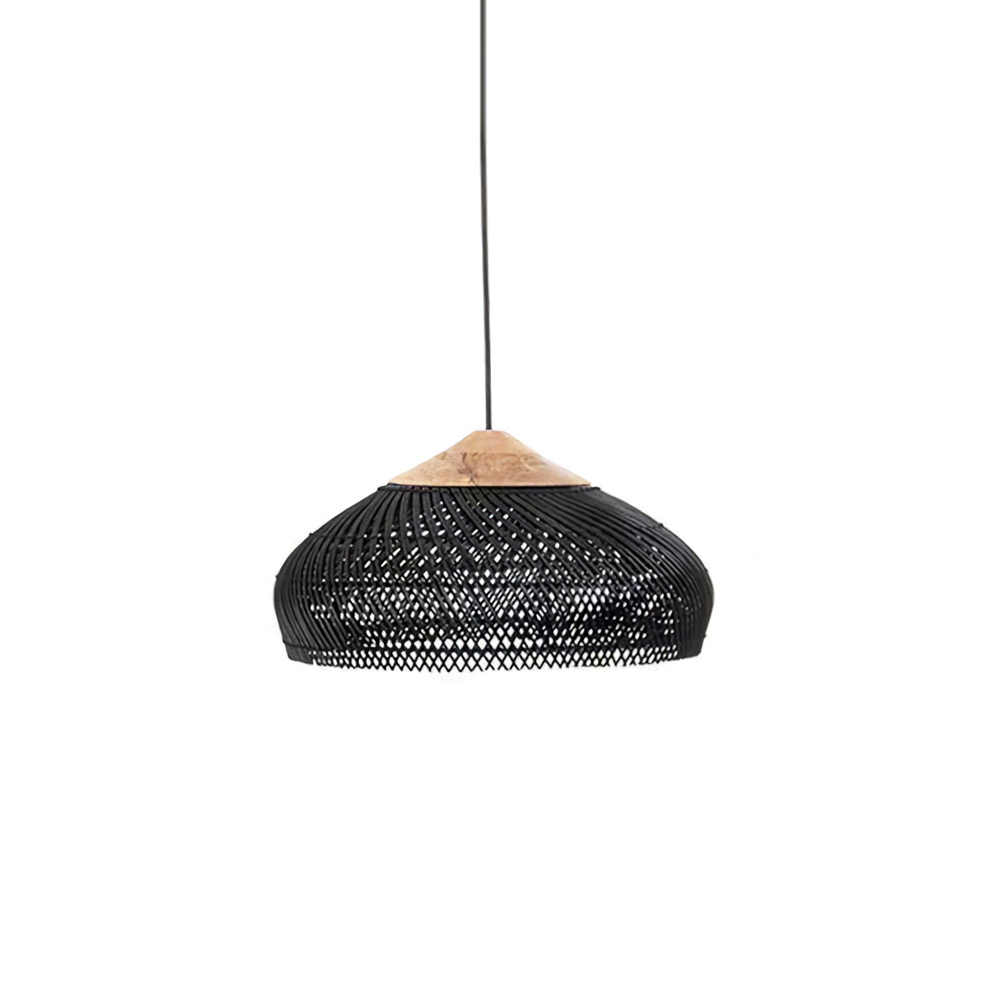 Braided Rattan Pendant Lamp - DEPRIMO