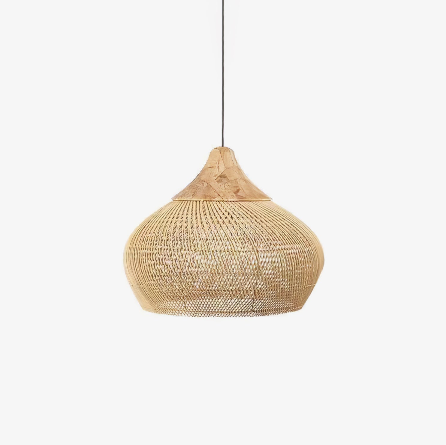 Braided Rattan Pendant Lamp - DEPRIMO