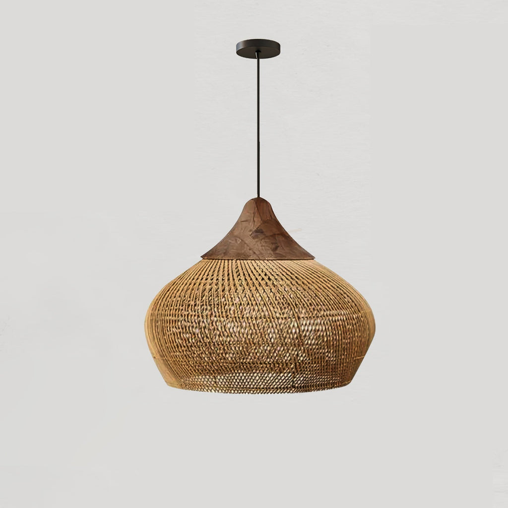 Підвісний світильник "Braided Rattan Swag"