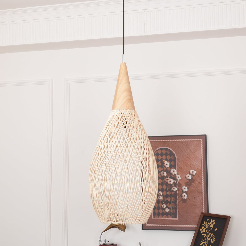 Підвісний світильник "Braided Rattan Swag"