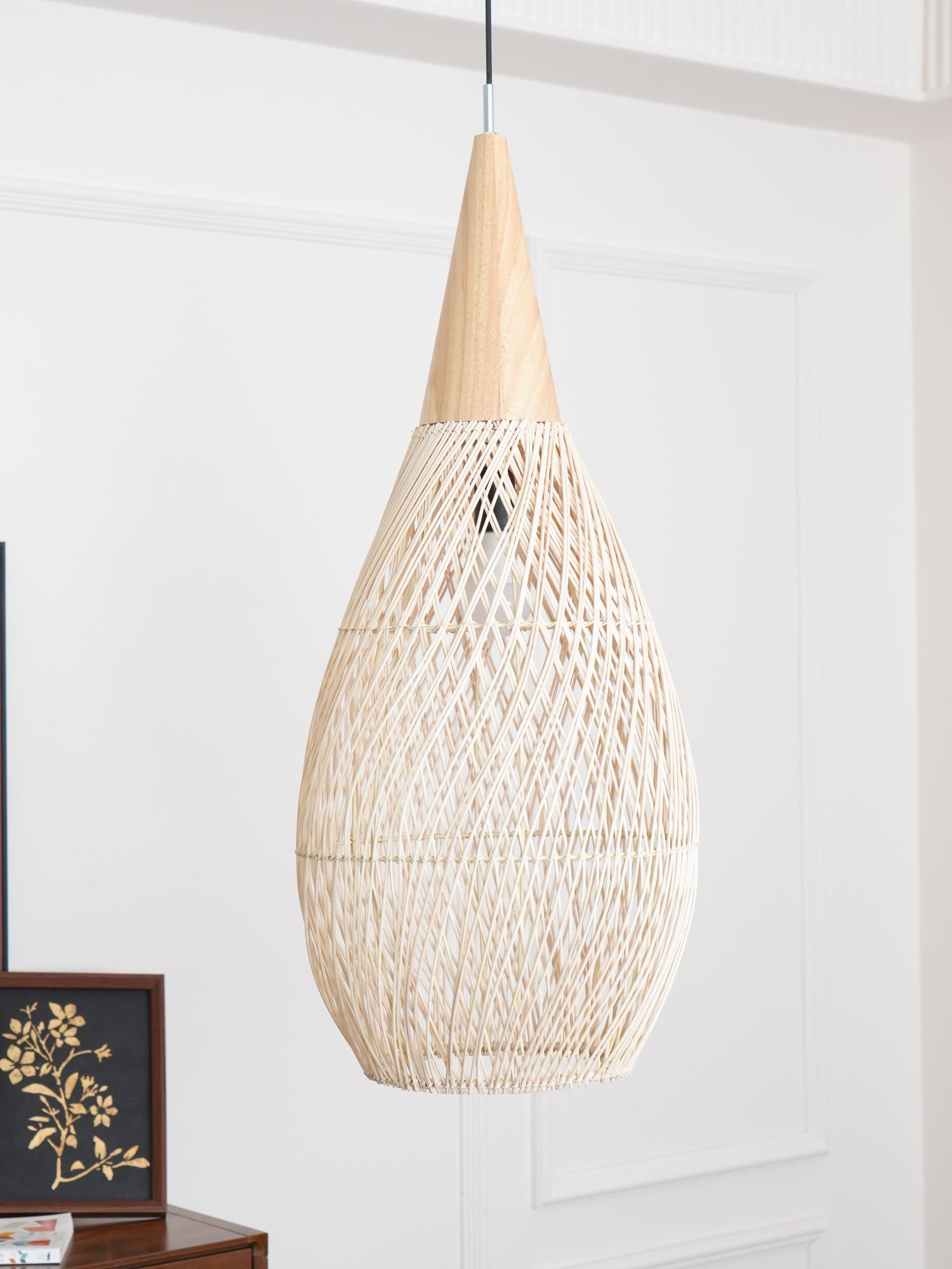 Підвісний світильник "Braided Rattan Swag"