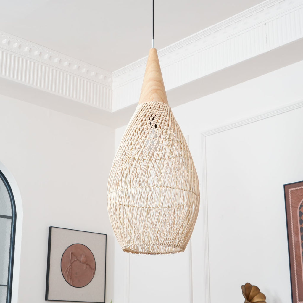 Підвісний світильник "Braided Rattan Swag"