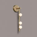 Brass Glass Tube Wall Lamp - DEPRIMO