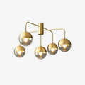 Brass Globulars Ceiling Lamp - Vakkerlight