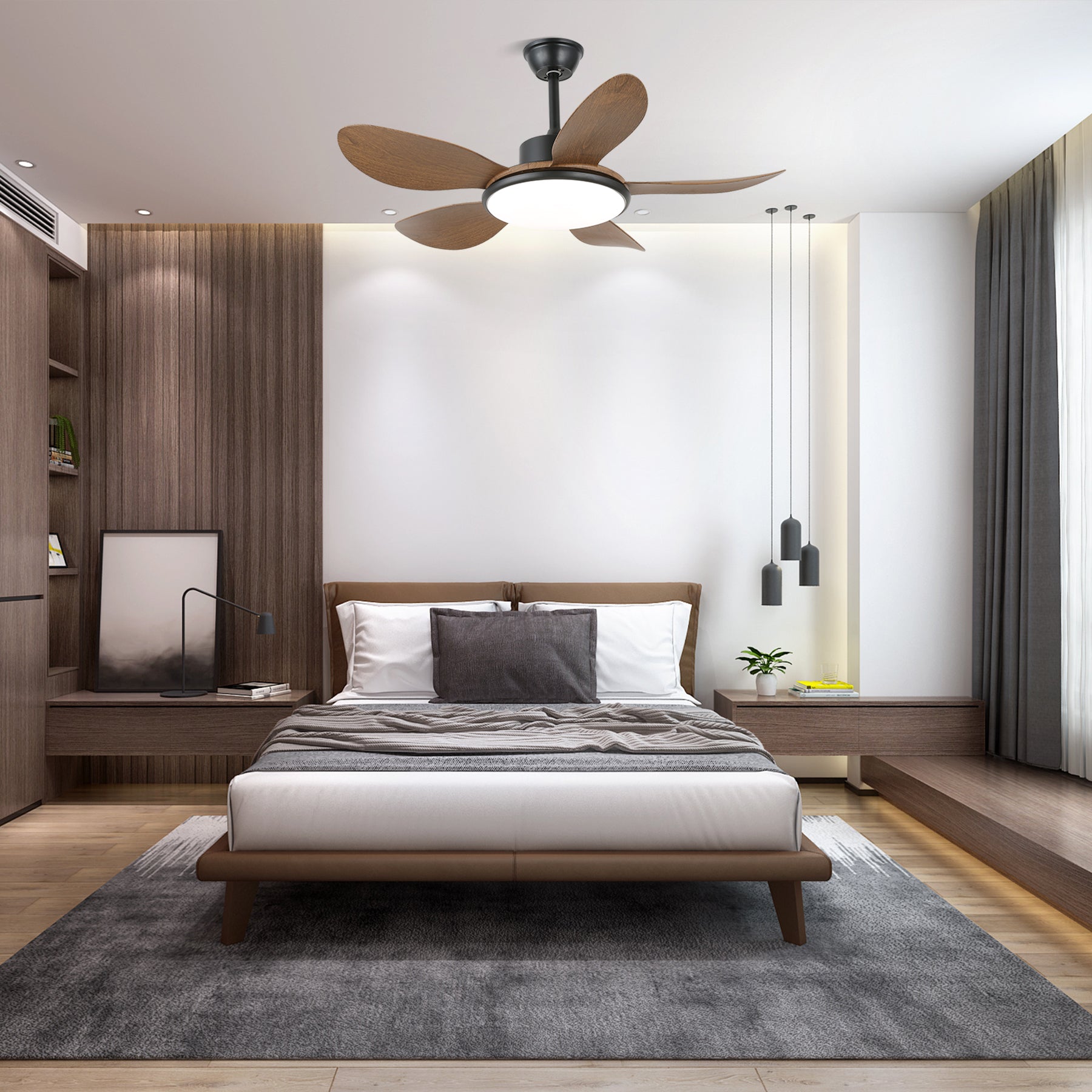 Brinley 42"/52" Ceiling Fan Light