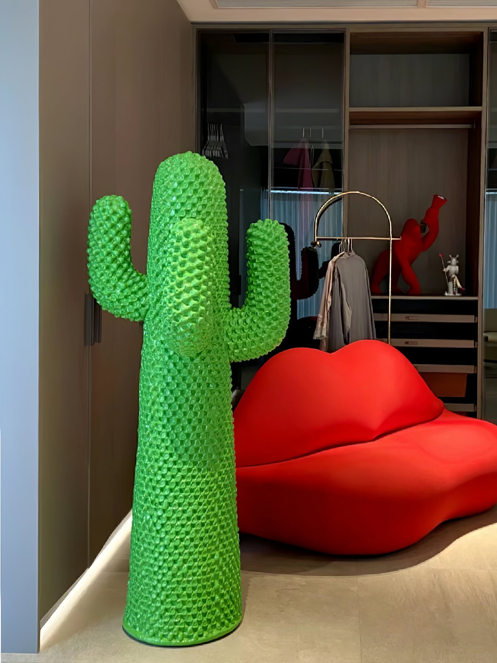 Скульптурна вішалка Mello Cactus