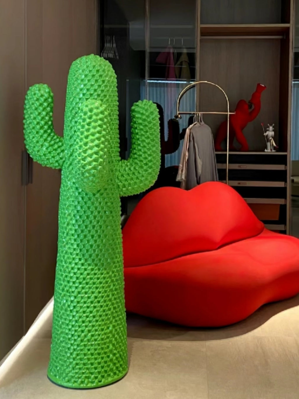 Скульптурна вішалка Mello Cactus