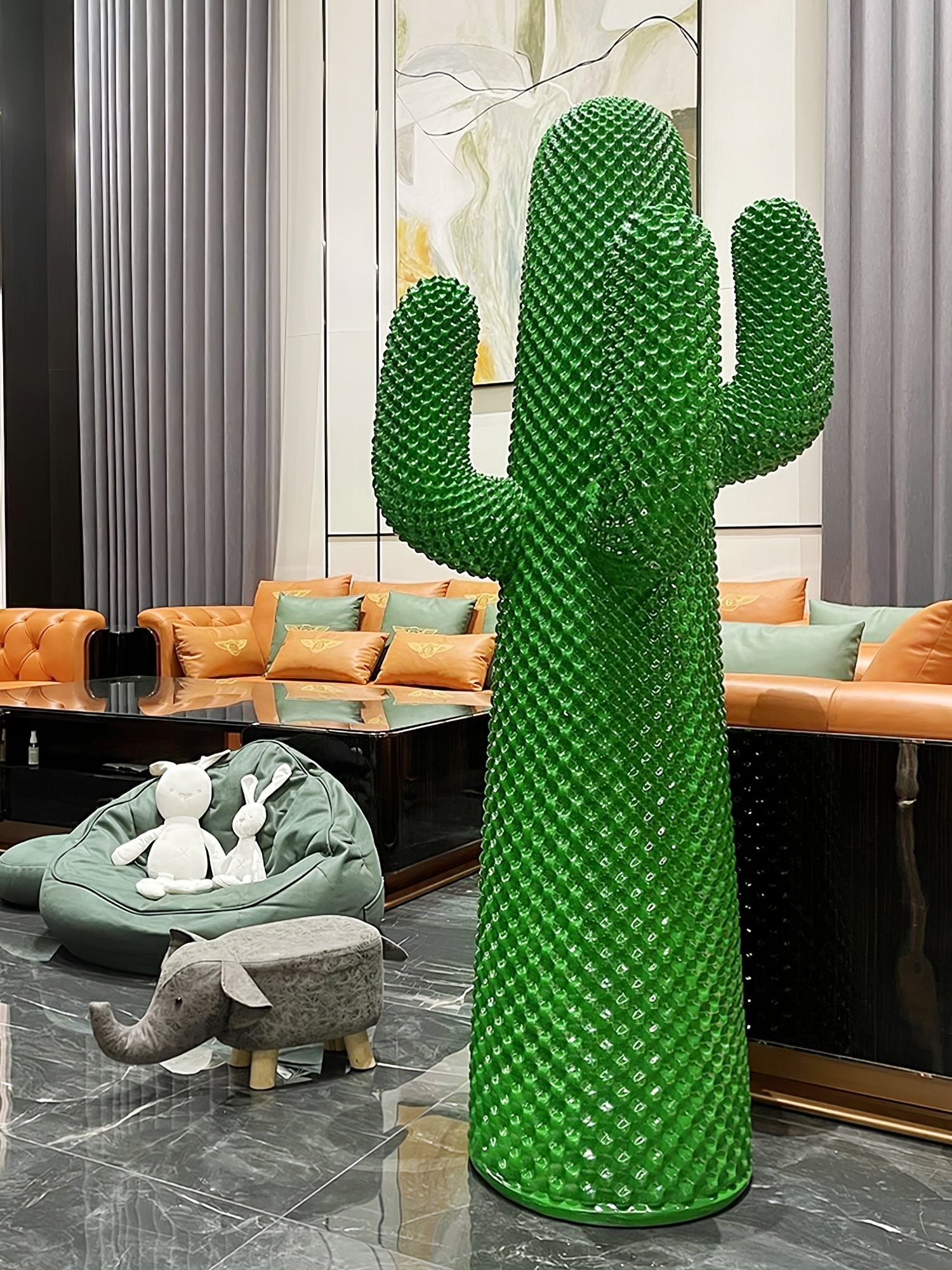 Скульптурна вішалка Mello Cactus