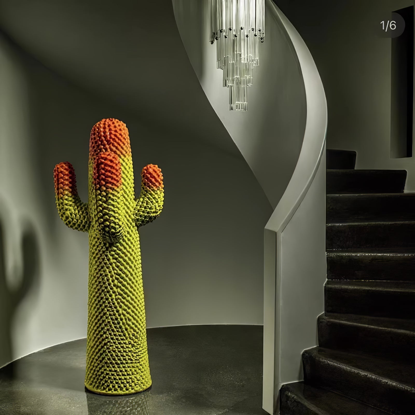 Скульптурна вішалка Mello Cactus