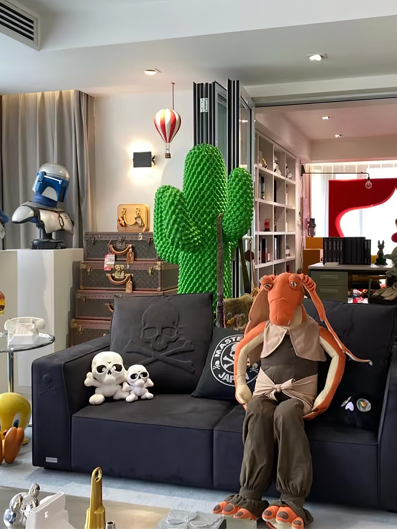 Скульптурна вішалка Mello Cactus