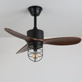 Caldor Industrial Ceiling Fan Light - Vakkerlight